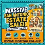 HUGE Garage/Estate Sale Sat & Sun May 23-24